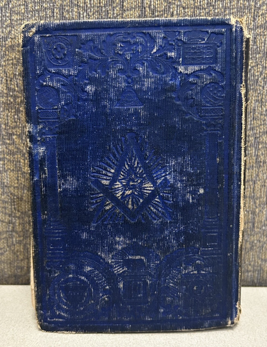 Antiguo libro de acompañamiento de bolsillo original de 1856 The Masonic Manual Robert Macoy - Imagen 2 de 16