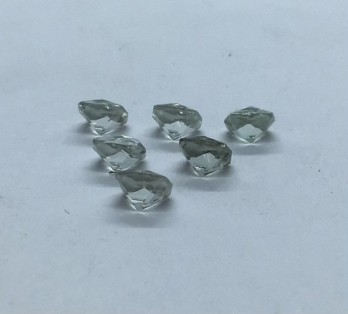 Cojín de 6 mm corte elegante amatista verde piedras preciosas sueltas naturales para joyería surtida - Imagen 7 de 24