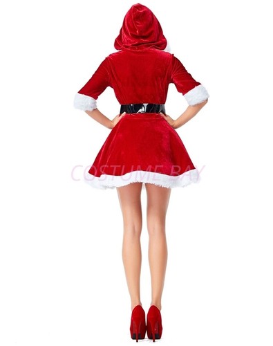 Mens Womens Mrs Santa Claus Suit Clause Christmas Xmas Costume Gown Fancy Dress - Bild 24 von 70