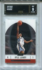 2006 Kye Lowry Finest Rookie Mint 9 #58