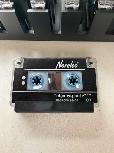 Vintage Norelco Micro Cassettes 30 min LFH 0002/64 Think Capsule 6x set - Picture 5 of 5