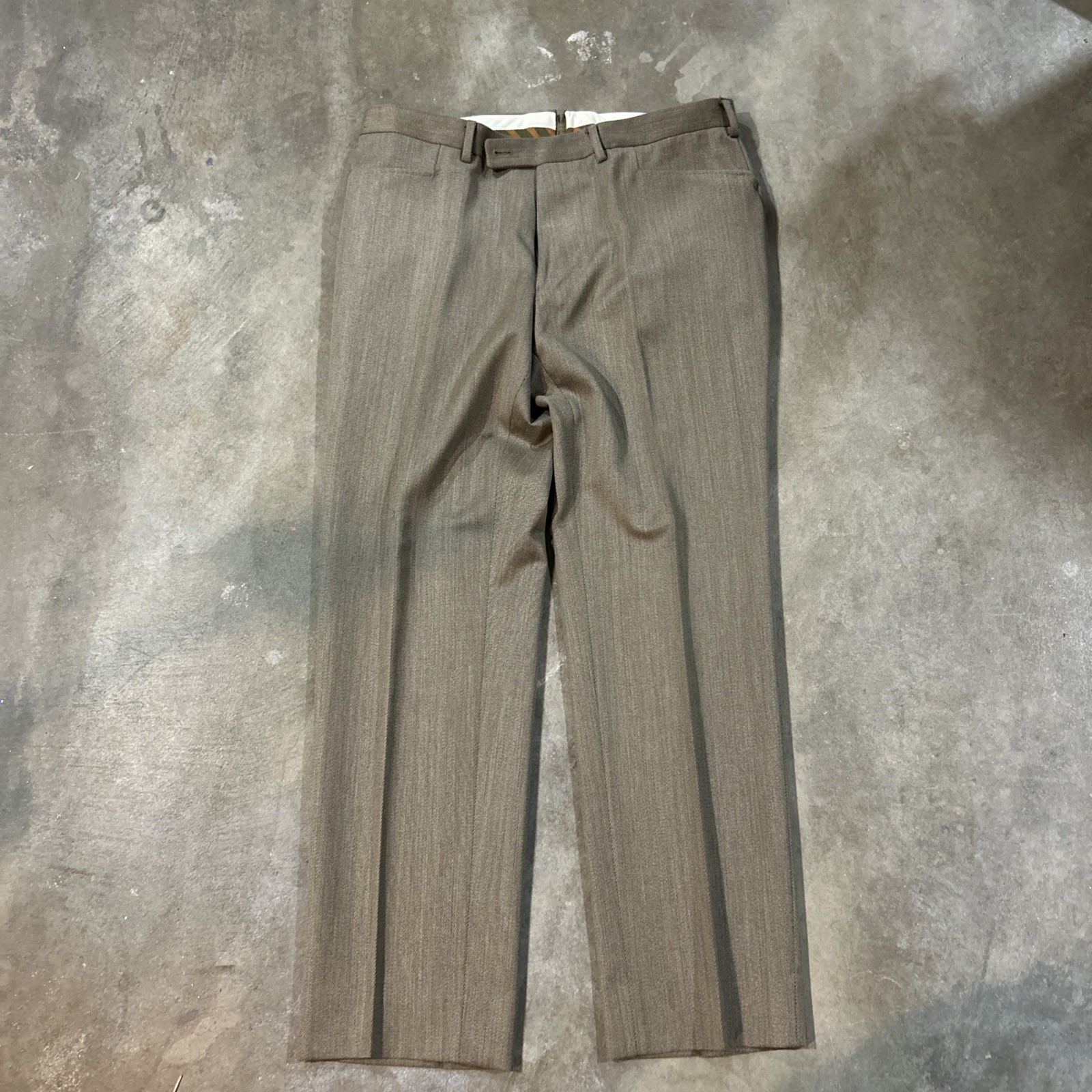 40 Reg - Paul Stuart Phineas Cole Suit Brown 