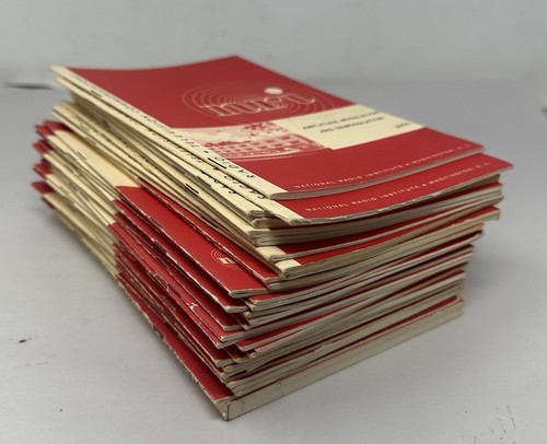 RIESIGES LOT 60er Jahre Lot NRI National Radio Institute Kurshefte Book Lot