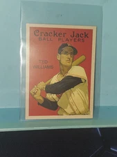 Ted Williams Cracker Jack card 2021💥 free ship!