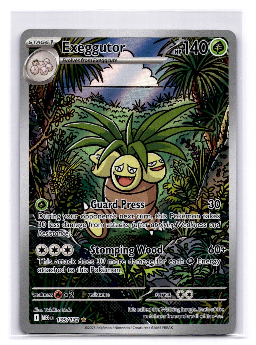 Exeggutor ME01: Mega Evolution 135/132 Illustration Rare LP-NM