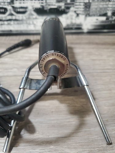 Vintage Akai DM-13 Dynamic Microphone Non Directional & Stainless SteelStand  - Picture 8 of 12