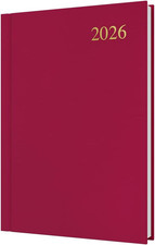 Image of Collins - Essential - 2026 12 Month Calendar Year Planner, Day-To-Page Diary,...