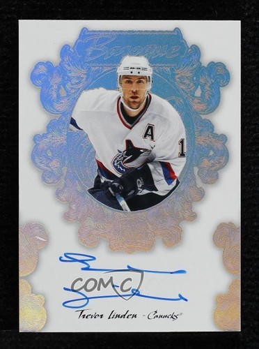 Trevor Linden #BQ-TL — 2023 Upper Deck The Cup Baroque Autograph hockey card
