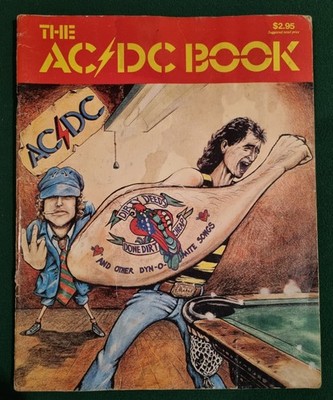 AC/DC The AC/DC Book Dirty Deeds Done Dirt Cheap Song Book 1976