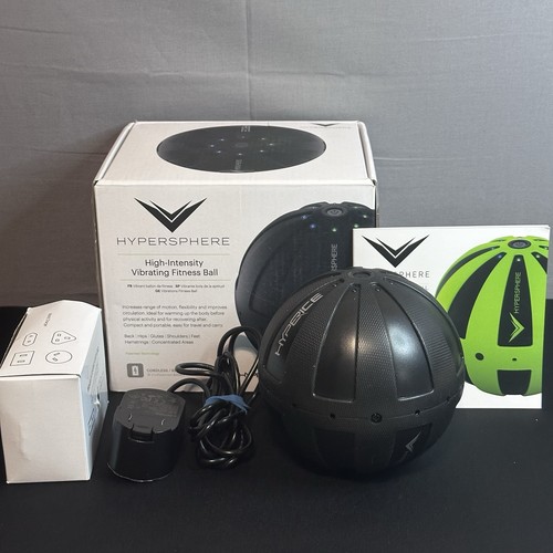 Hyperice Hypersphere High Intensity Vibrating Fitness Massage Ball 3 Speed BLACK - Picture 3 of 6