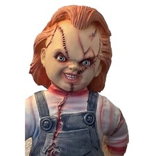 17''H Lifelike Chucky Doll Horror Latex Props Halloween Horror Party Decoration