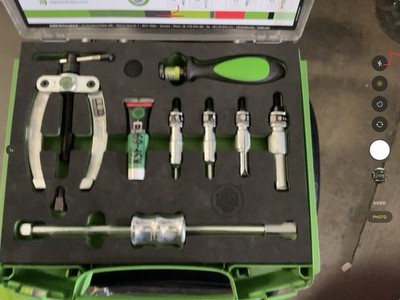 KUKKO K-22-A, Ball Bearing Puller Set Ø 6-30 mm