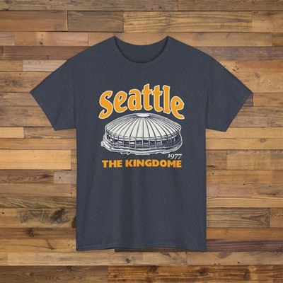 The Kingdome 1977 Ballpark T-Shirt - Seattle Mariners Baseball