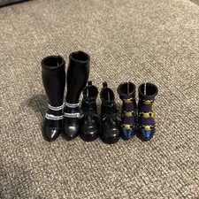 Rainbow High Shadow High Ainsley Slater Boots Shoes Lot Of 3 Pair READ