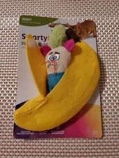 NEW Smartykat Cat Toy Playful Peeker Banana Mouse Hunt Play Exercise Kitten