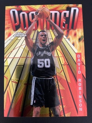 1998-99 Topps Chrome Season's Best SB22 Postmen David Robinson