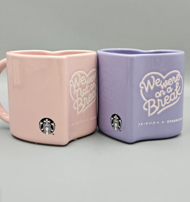 Starbucks Korea x FRIENDS 2026 Rachel & Ross Couple Mug Set LIMITED