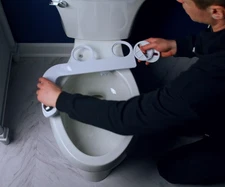 NIB - BioBidet Bio Bidet SlimEdge by Bemis w/ Hardware  White FEEL CLEAN HYGIENE