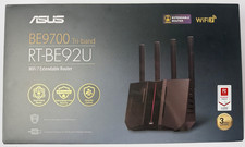 ASUS RT-BE9700 Tri-Band WiFi 7 (802.11be) Router, with 320 MHz bandwidth