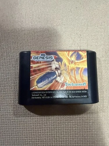 Vintage 1993 Thunder Force 3 III Sega Genesis Videogame Cartridge Only - WORKS!