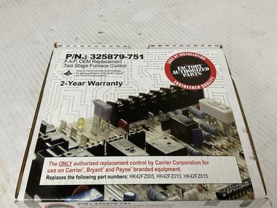 325879-751 Two-Stage Furnace Control Board Kit Carrier/Bryant/Payne