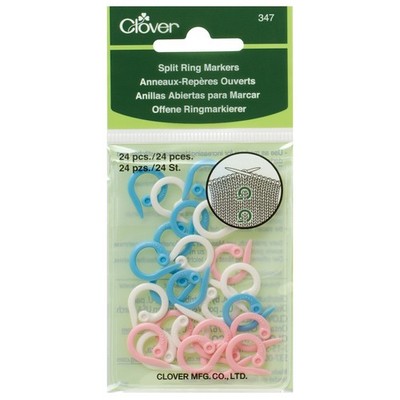 Kleeblatt Split Ring Maschenmarkierer