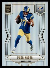 2025 Donruss Elite #56 Puka Nacua Sharp Corners, Clean Surface