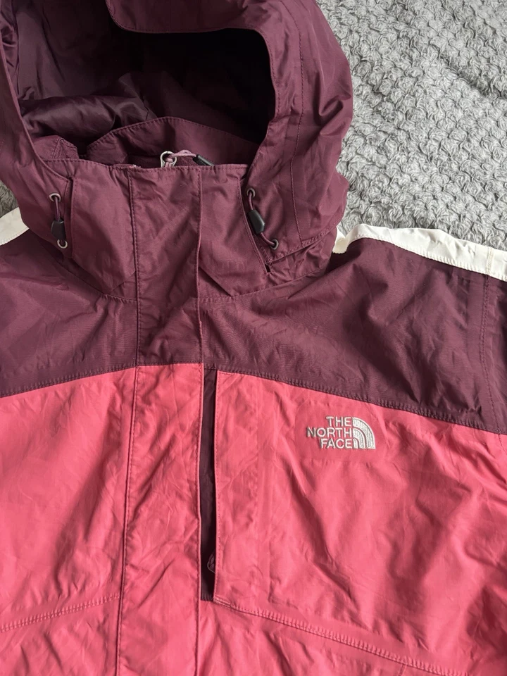 Women’s The North Face HyVent Full Zip Jacket Size XL Three Way Colour Block - Image 2 of 4