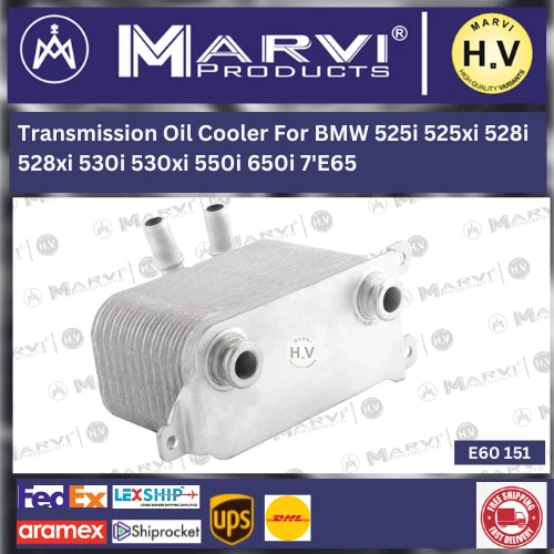 变速箱油冷却器适用于宝马 525i 525xi 528i 528xi 530i 530xi 550i 650i 7'E65 — 第 4/4 张图片