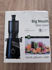 Juicer Machines with Wide Mouth  Large Feed Chute, Slow Masticating Self Feedin