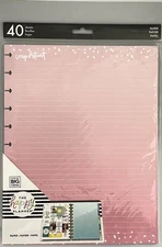 The Happy Planner - Paper -11"x 8.5" - 40ct ""important" - 8463