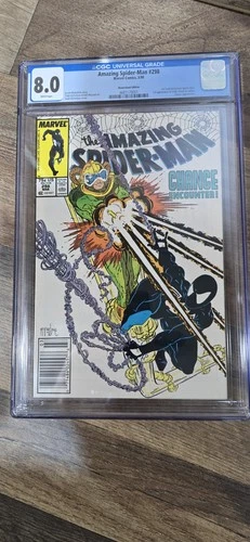 The Amazing Spider-Man #298 (1988) CGC 8.0 White Pages 1st App. Of Eddie Brock