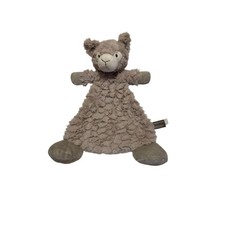 Demdaco Unisex Luna Llama Rattle Blankie Cozie Lovey Baby Toy Sensory Plush Soft
