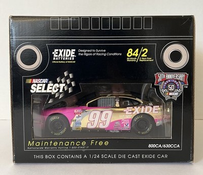 Racing Champions 50th Anniversary Jeff Burton #99 Exide in Battery Box 1:24