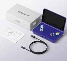 Retroid Pocket Flip2 Android Handheld Game Console SD865 OLED Retro System