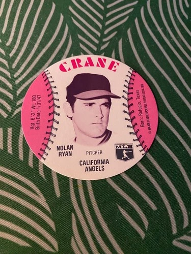 1976 MSA Discs - Nolan Ryan Crane Potato Chips - FREE SHIPPING
