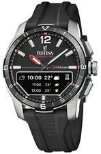 Festina Connected D Hybrid Smartwatch (44mm) Black Integrated Digital F23000/4