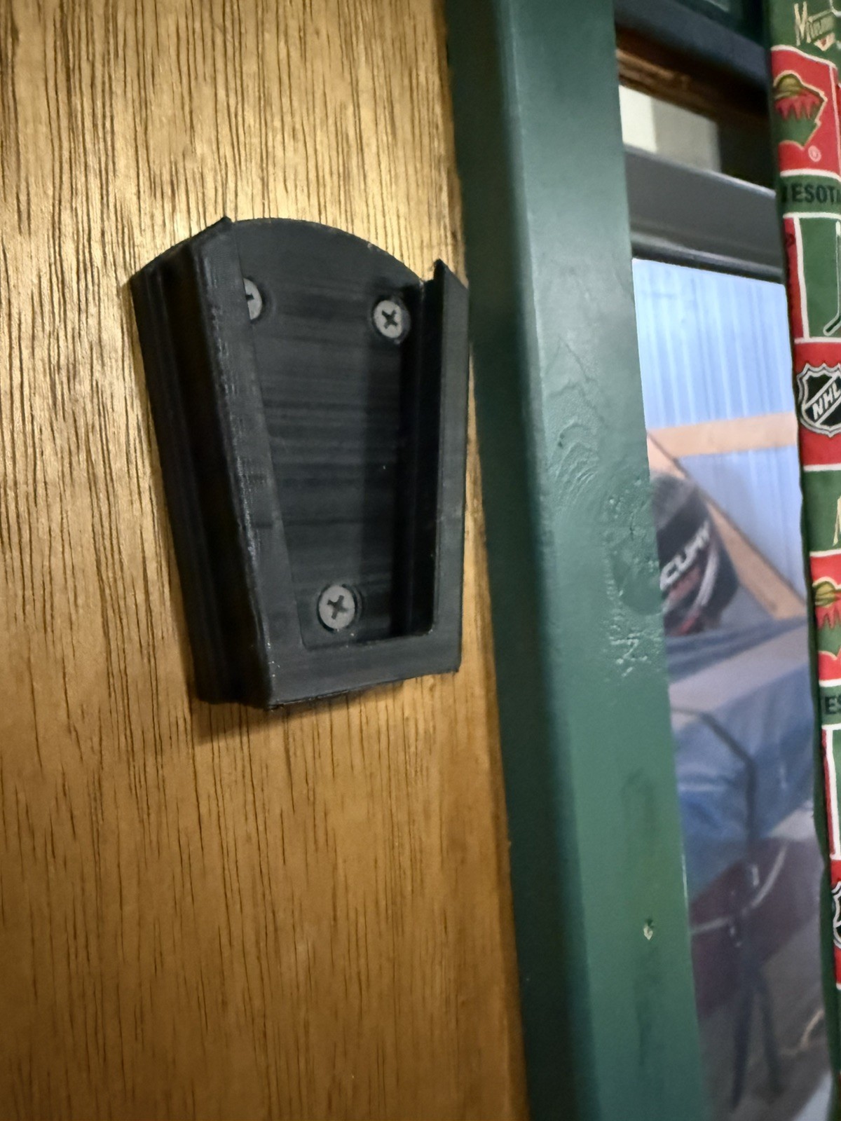 Ice fishing Rattle Reel mount 4 Northern Lights! Designed and made in USA!