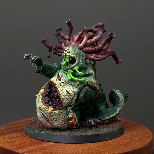 Warhammer AOS Nurgle Chaos Beast of Nurgle Presale Painted Gallery