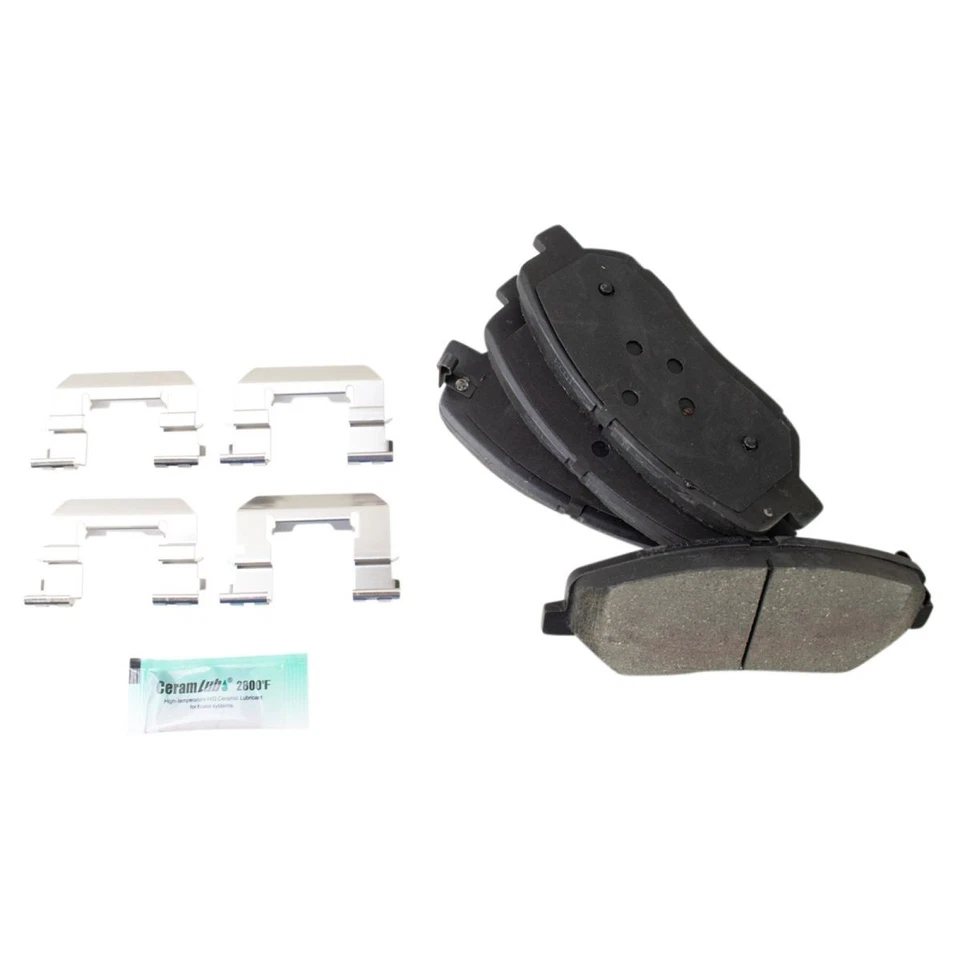 Front Brake Pad & Rotor Kit Brake Rotor For 2009 Kia Borrego - Image 4 of 4