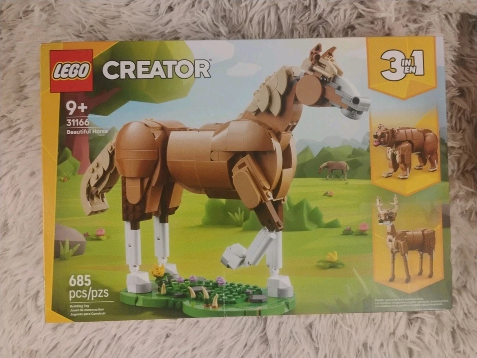 Запечатанный лот из 6 новых наборов Lego Creator 🐎,🐅,🐇,🐱, ☎️,🐼 и пишущая машинка. - Изображение 2 из 4