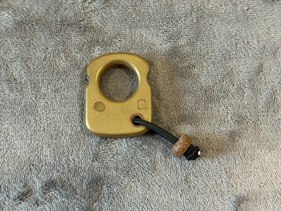 PNW Toast Co. 'Brass Green Glow' Toast EDC 6/6 Brand New SHIPS ASAP - Image 2 of 3