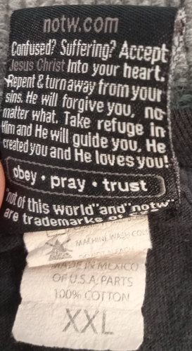 Galatians Freedom Shirt Mens 2XL American Flag Eagle Patriotic Bible Tee USA - Picture 9 of 13