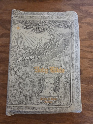 Vintage Holy Bible Prince of Peace - Illustrated Red Letter Edition 1948 Winston - Picture 2 of 14