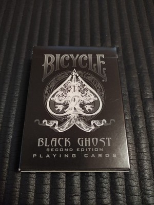 BICYCLE BLACK GHOST LIMITED EDITION PLAYING CARDS DECK SEALED