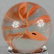 Vintage Imported 8 Vein Cat's Eye .64 Inches Near-Mint Condition