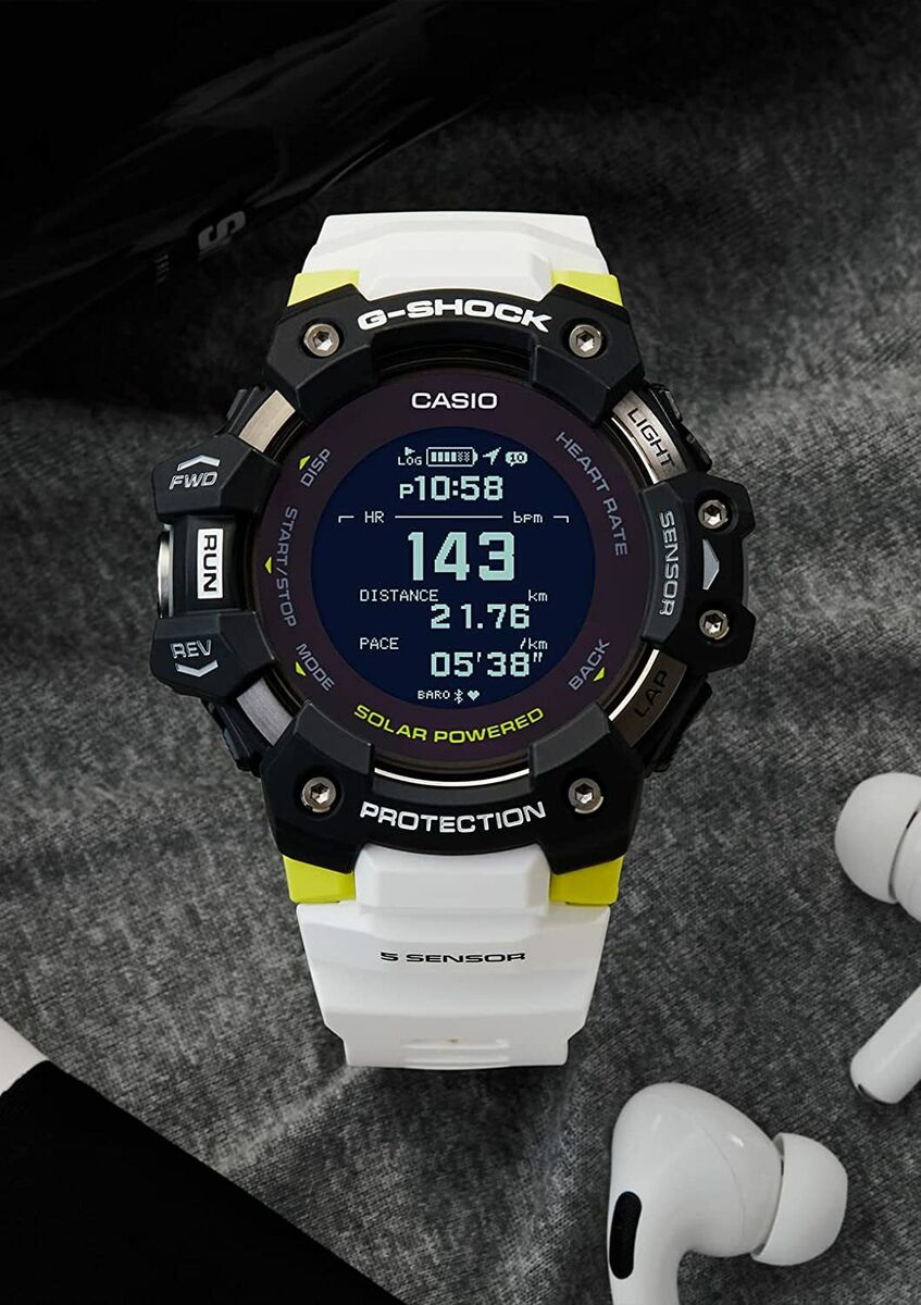 CASIO G-SHOCK G-SQUAD GBD-H1000-1A7JR Step Tracker Bluetooth New From Japan