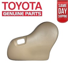 01 - 04 Toyota Sequoia Front Driver Lower Seat Outer Trim Panel Oak Tan Oem New