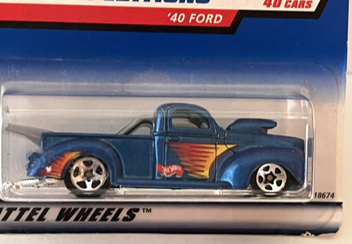 Hot Wheels by Mattel 1998 First Editions 40 Ford #654 in Package - Picture 7 of 8