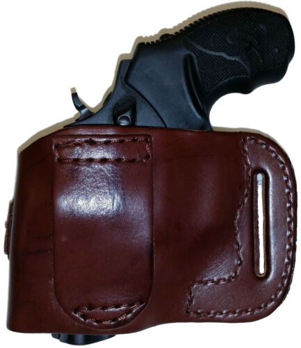RANCH BELT RIDE BLACK/BROWN CHOOSE:Color,RH,LH-hand&MORE OWB Leather Gun Holster - Picture 2 of 12